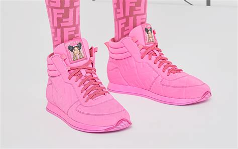 fendi nicki minaj sneakers|fendi beverly hills.